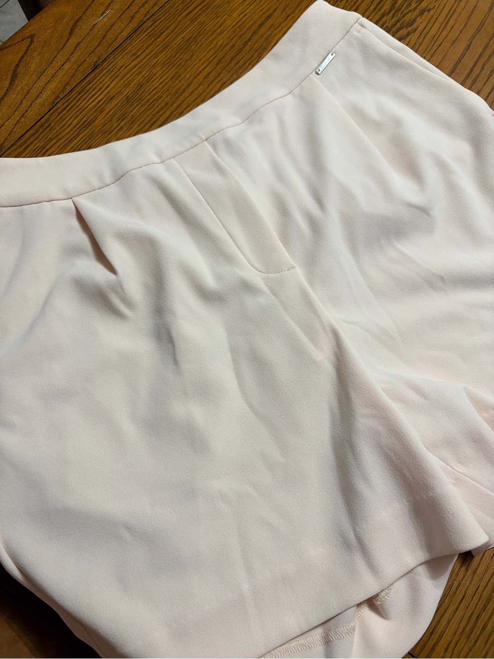 Calvin Klein Women's beige Flow Shorts